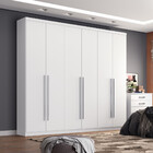 Guarda Roupa Casal 06 Portas 03 Gavetas Pérola Henn