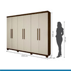 Guarda Roupa Casal 06 Portas 04 Gavetas Master Benetil - Avel
