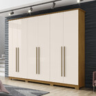 Guarda Roupa Casal 06 Portas 04 Gavetas Milano Henn