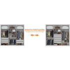 Guarda Roupa Casal 06 Portas 05 Gavetas Áries Lopas - Branco