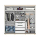 Guarda Roupa Casal 06 Portas 05 Gavetas Seleto Henn