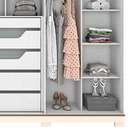 Guarda Roupa Casal 06 Portas 05 Gavetas Seleto Henn