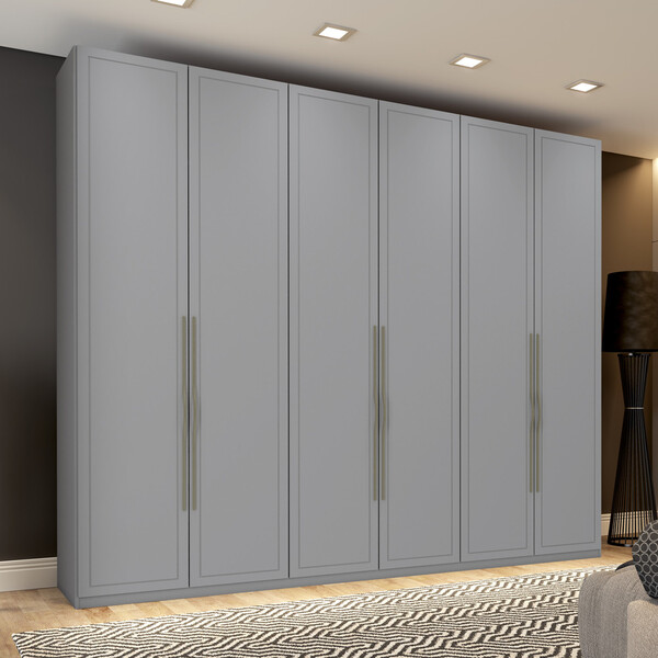 Guarda Roupa Casal 06 Portas 06 Gavetas Flórida Henn