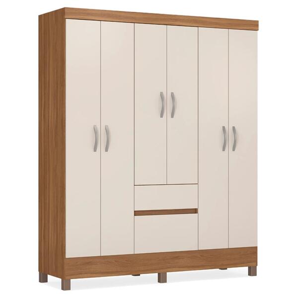 Guarda Roupa Casal 06 Portas 62920 Demobile