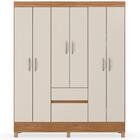 Guarda Roupa Casal 06 Portas 62920 Demobile