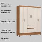Guarda Roupa Casal 06 Portas 62920 Demobile