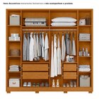 Guarda Roupa Casal 06 Portas Deville Cinamomo