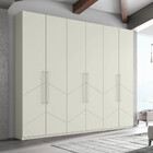 Guarda Roupa Casal 06 Portas Diamond Henn