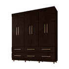 Guarda Roupa Casal 06 Portas E 06 Gavetas 66020-50 Araplac