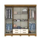 Guarda Roupa Casal 08 Portas 04 Gavetas Moscou Henn