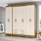 Guarda Roupa Casal 08 Portas 04 Gavetas Moscou Henn