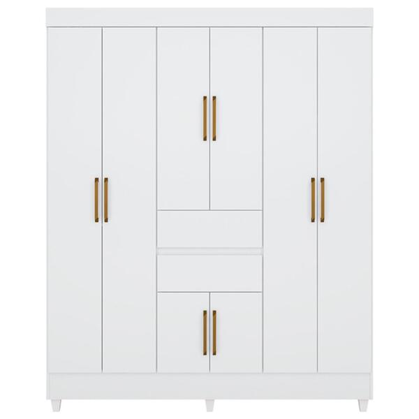 Guarda Roupa Casal 08 Portas 82060 Demobile