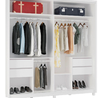 Guarda-roupa Casal 100% Mdf 02 Portas Deslizantes E 04 Gaveta