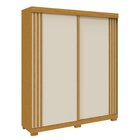 Guarda-roupa Casal 100% Mdf 2 Portas 180cm Freesia Espresso M