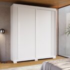 Guarda-roupa Casal 100% Mdf 2 Portas 180cm Freesia Espresso M