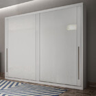 Guarda Roupa Casal 100% Mdf 2 Portas 4 Gavetas - Orion-branco