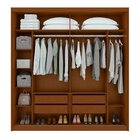 Guarda-roupa Casal 100% Mdf 2 Portas 4 Gavetas Velaris Com Es