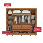 Guarda-roupa Casal 100% Mdf 2 Portas 6 Gavetas Easy Max Com P