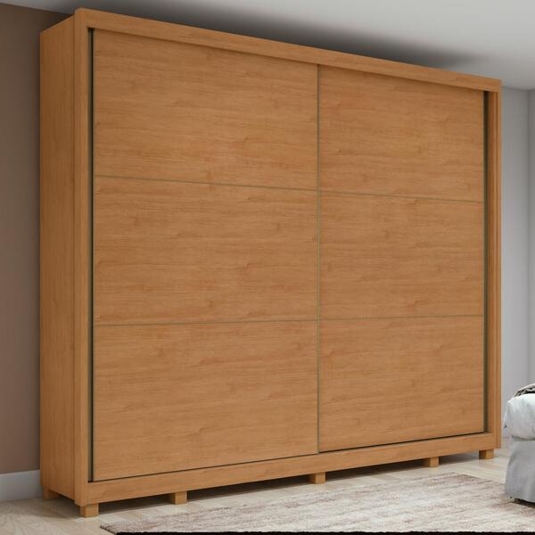 Guarda-roupa Casal 100% Mdf 2 Portas 6 Gavetas Easy Max Com P