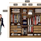 Guarda Roupa Casal 100% Mdf 2 Portas 6 Gavetas - Geom Plus -