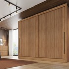 Guarda Roupa Casal 100% Mdf 2 Portas 6 Gavetas - Orion-cumaru