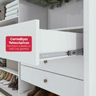 Guarda-roupa Casal 100% Mdf 3 Portas 6 Gavetas Vitta 2,70 Gla