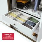 Guarda-roupa Casal 100% Mdf 3 Portas 6 Gavetas Vitta 2,70 Gla