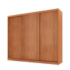 Guarda-roupa Casal 100% Mdf 3 Portas De Correr 4 Gavetas E 6