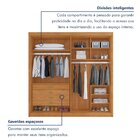 Guarda Roupa Casal 100% Mdf 4 Portas E 4 Gavetas Bergamo Cina