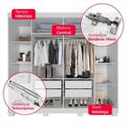 Guarda-roupa Casal 100% Mdf 6 Portas 4 Gavetas Londres Prime