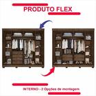 Guarda-roupa Casal 100% Mdf 6 Portas 4 Gavetas Londres Prime
