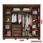 Guarda-roupa Casal 100% Mdf 6 Portas 4 Gavetas Londres Prime