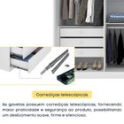 Guarda Roupa Casal 100% Mdf 6 Portas 6 Gavetas Estrela 274cm