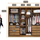 Guarda Roupa Casal 100% Mdf 6 Portas 6 Gavetas - Livorno-cuma