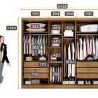 Guarda Roupa Casal 100% Mdf 6 Portas 6 Gavetas - Rizon -cumar