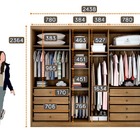 Guarda Roupa Casal 100% Mdf 6 Portas 8 Gavetas - Rizon -cumar