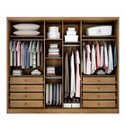 Guarda Roupa Casal 100% Mdf 6 Portas 8 Gavetas - Robust -cuma