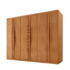 Guarda-roupa Casal 100% Mdf 6 Portas E 6 Gavetas Olimpo Natur
