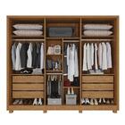 Guarda-roupa Casal 100% Mdf 6 Portas E 6 Gavetas Premium Com