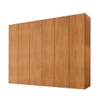 Guarda-roupa Casal 100% Mdf 6 Portas E 6 Gavetas Vision Natur