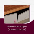 Guarda-roupa Casal 100% Mdf 6 Portas E 6 Gavetas Vision Natur