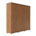 Guarda-roupa Casal 100% Mdf 6 Portas memphis Canella