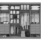 Guarda Roupa Casal 100% Mdf 8 Portas 8 Gavetas - Daymont-bran