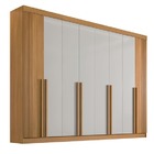 Guarda Roupa Casal 100% Mdf 8 Portas 8 Gavetas - Daymont - Mó
