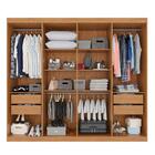 Guarda-roupa Casal 100% Mdf 8 Portas E 4 Gavetas Herrera Com