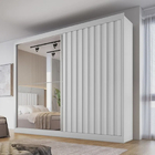 Guarda Roupa Casal 100% Mdf  2 Portas  Atlanta Made Marcs