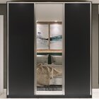 Guarda Roupa Casal 100% Mdf Bp Com 3 Portas E 1 Espelho Zerma