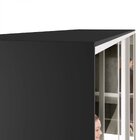 Guarda Roupa Casal 100% Mdf Bp Com 3 Portas Espelho Zermatt P