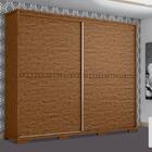 Guarda Roupa Casal 100% Mdf Com 2 Portas De Correr Cadenza Ca