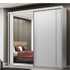 Guarda-roupa Casal 100% Mdf Com Espelho 2 Portas 6 Gavetas Im